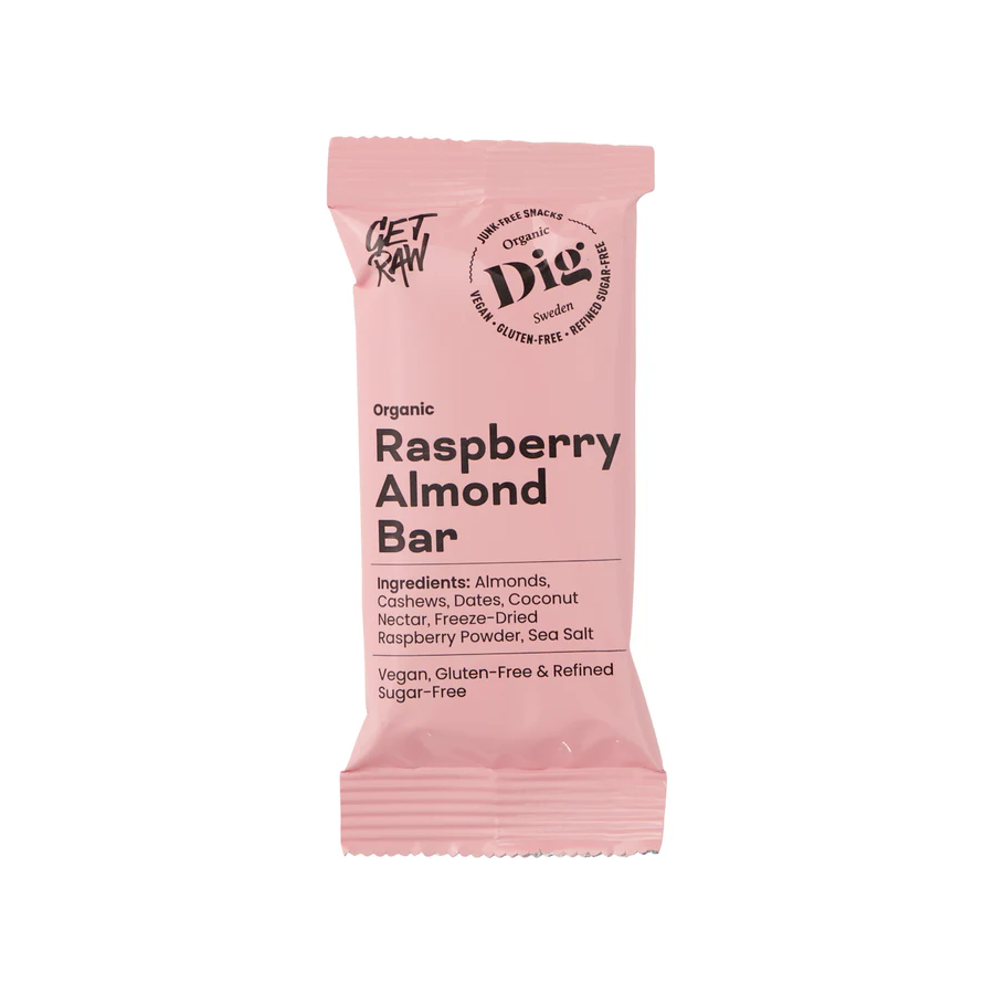 Get Raw Raspberry Almond, øko, 42 gram