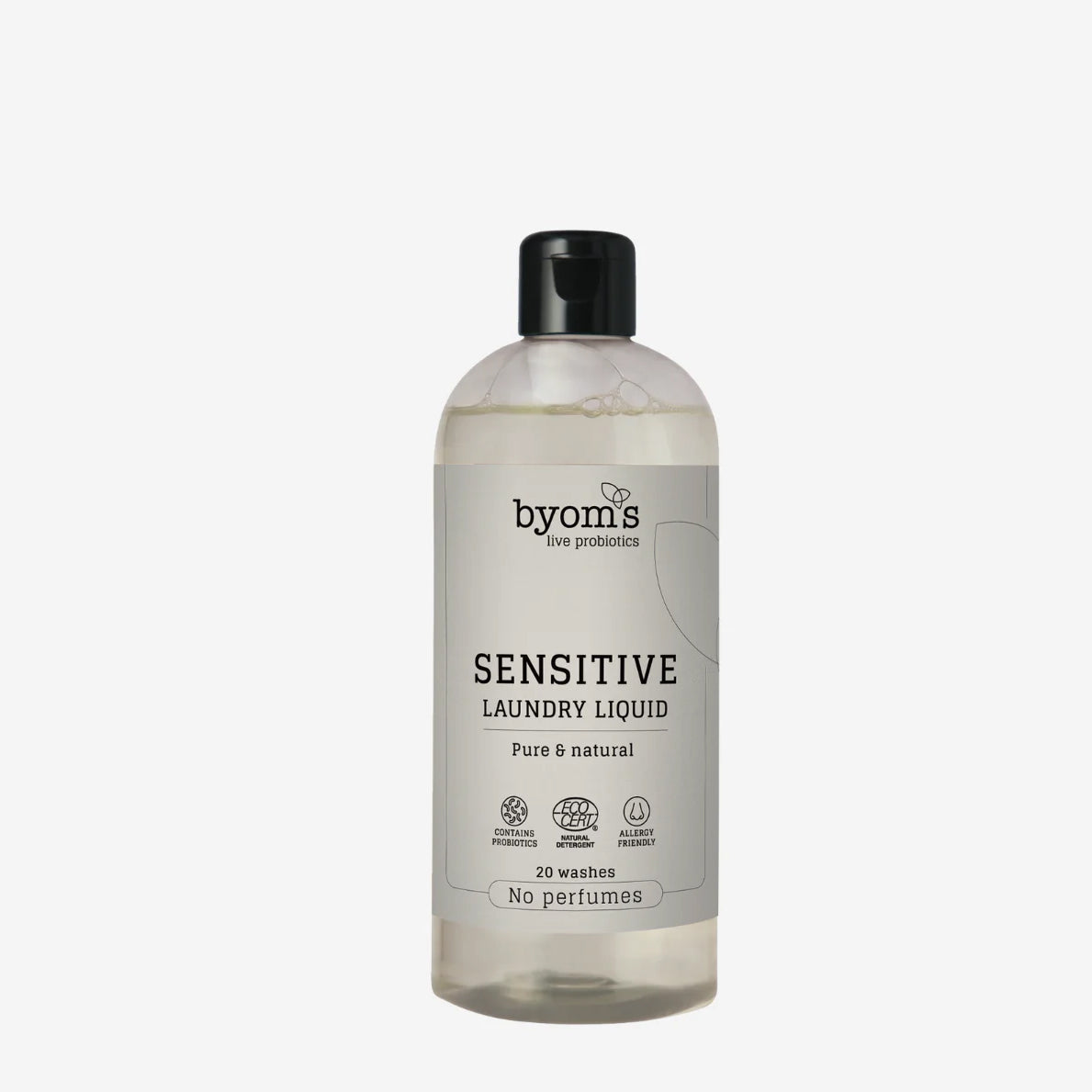 Sensitive Laundry Liquid, No Perfumes, 400 ml.