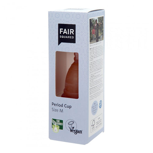Fair Squared Menstruationskop i Naturgummi, Str M